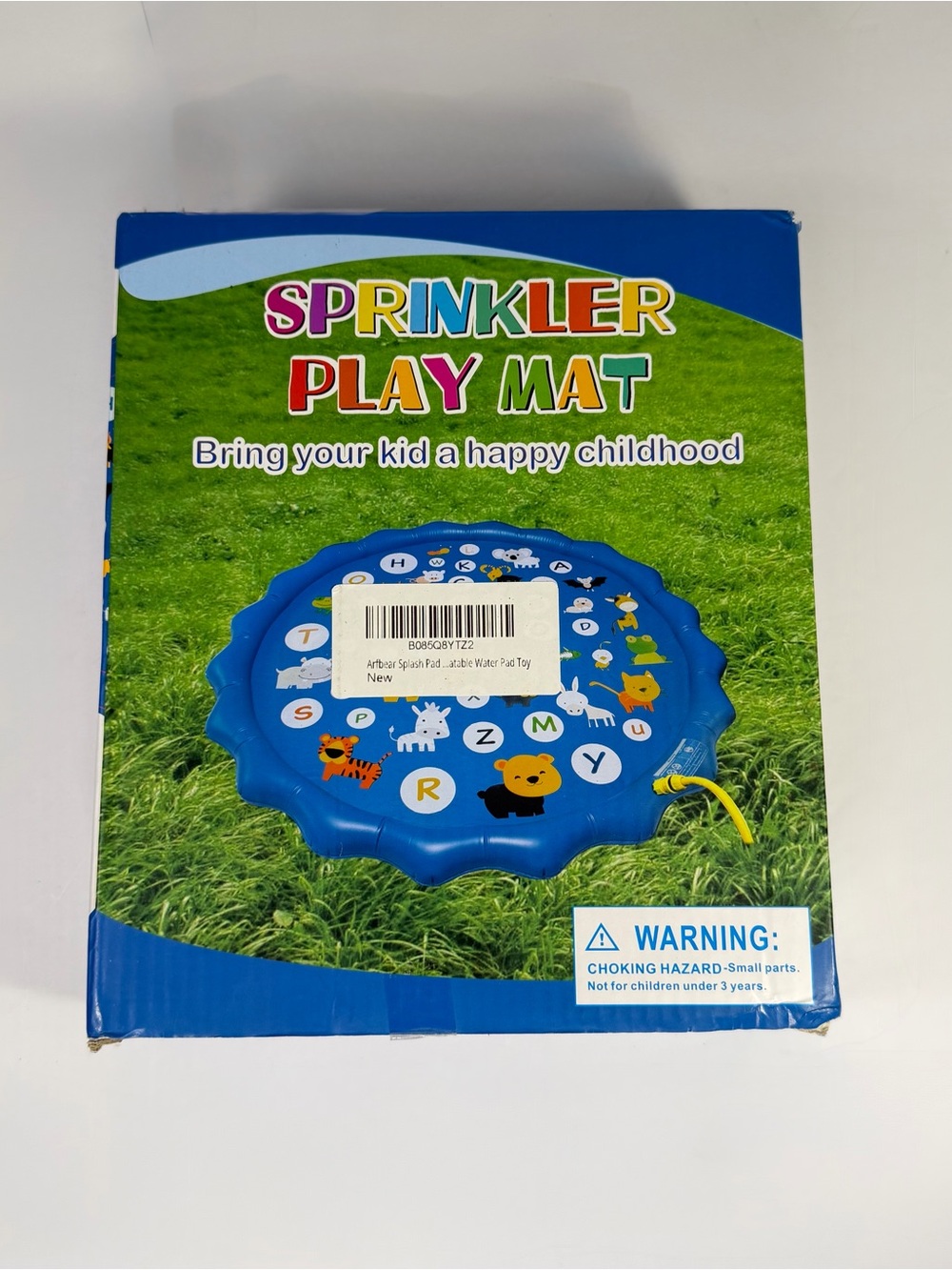 Sprinkler Splash Pad Kids Water Play Mat Educational Outdoor Summer Toy 170mm